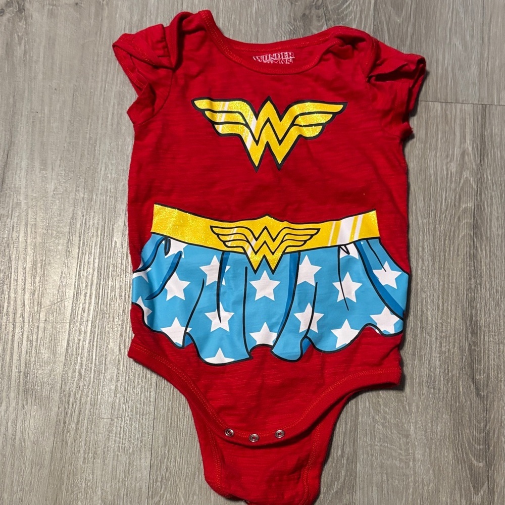 Kids Superhero Costume Bodysuit - Red and Blue‎